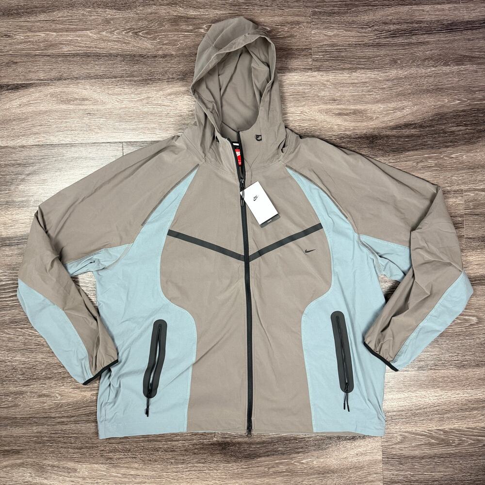 Nike Tech Men's 2XL Dri-FIT Woven Windrunner Loose Jacket IH8461-289 XXL NEW